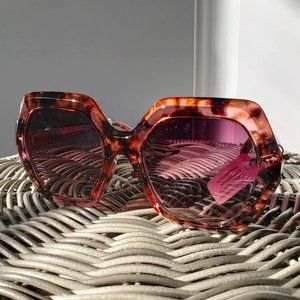 Ab-fab oversized ett:twa Anthropologie sunglasses